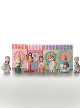 白夜童话装饰品摆设品创意办公室桌面汽车小摆件鹿生日结婚礼品女