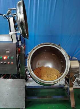 山东豆类全自动高压蒸煮锅立式带吊笼出料粽子大型电热压力煮锅