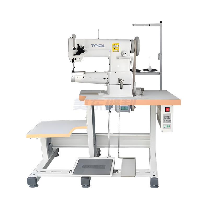 牌341高头车厚料箱包汽车脚垫包边大旋梭大嘴家用缝纫机 - 图3