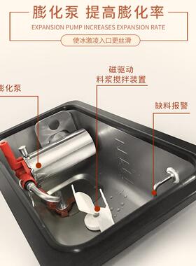 商用冰淇淋机奶茶店大容量28L全自动台式软质冰激凌甜筒雪糕