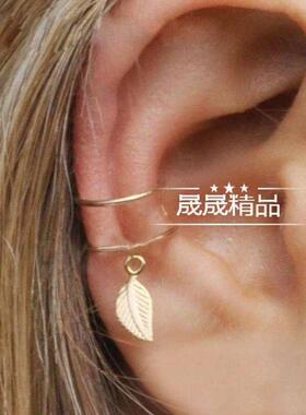 5 pcs /set Women Ear clip Clip-on Earrings male Stud jewelry