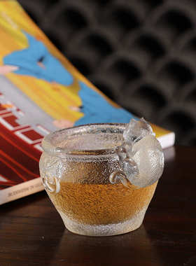 故宫御猫琉璃杯品茗杯御猫杯子茶杯传统文化古风国风工艺品万佛墙