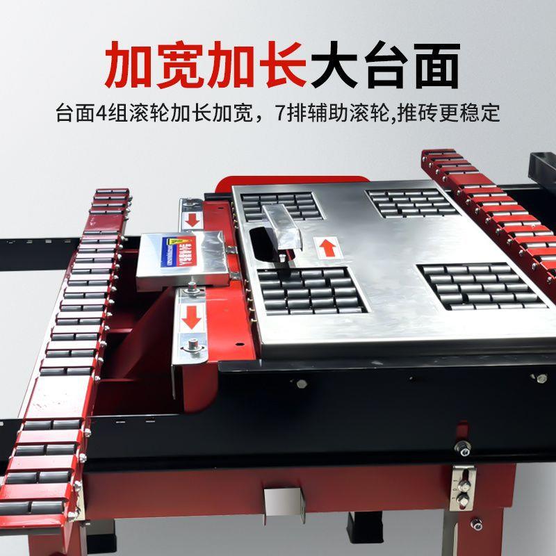 双电瓷机砖倒角体切割一海棠角高机精度全自动QZY岩板无尘倒角机 - 图0