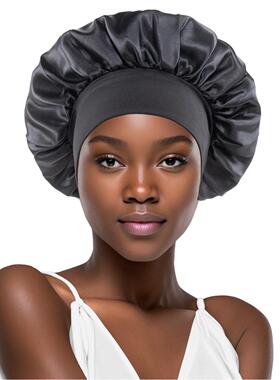 Bonnet for Sleeping Soft Elastic Band Sleep Cap Hair Wrap