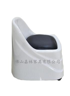 沙龙水疗修脚凳修甲技师椅带轮亚克力技师凳可移动结实耐用大工凳