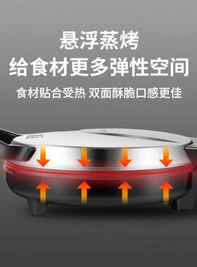扬子电饼铛多功能家用双面加热煎饼锅加深加大烙饼电煎锅商用烙饼