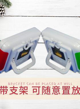 带时钟多组闹铃定时闹钟12组闹铃带倒计时器电子钟学生用静音迷你