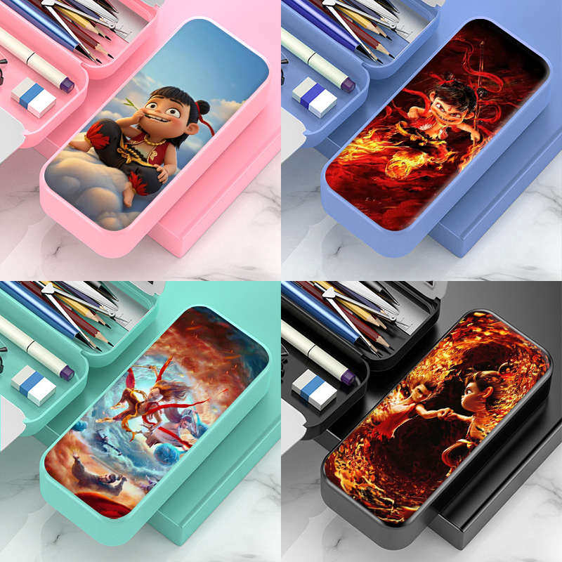 哪吒之魔童闹海文具盒男生多功能铅笔盒女生儿童笔袋中小学生新款,淘宝优惠券,粉丝福利购,淘宝优惠卷