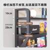 Desktop bookshelf desktop storage rack office desk multi-layer iron hole board storage shelf home student organizing rack