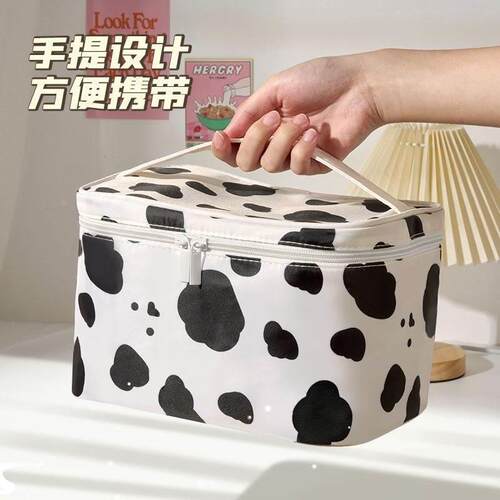 Women Professional Suitcase Makeup Box Make Up Cosmetic Bag - 图2