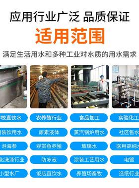 定制工业纯净水制水设备EDI纯水设备反渗透水处理系统商用净水器