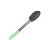 Long-handled wire brush with handle, no dead ends for cleaning toilets and bathrooms, no harm to hands, no loose wires, toilet seat