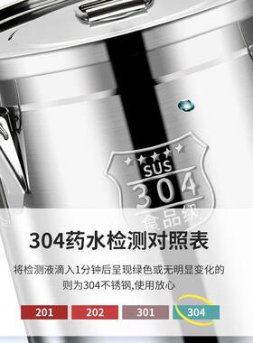 特厚304不锈钢密封桶家用储存罐防虫防潮密封罐面桶油桶米桶卡扣