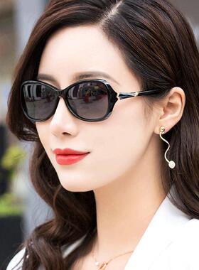太阳眼镜女抗UV偏光2025年新款品牌眼镜时尚韩版小脸框女士太阳眼