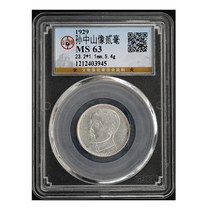 Public Bo Rating MS63 Republic of China Sun Yat-sen Like a Silver Silver coin (number P317)