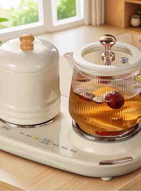 迷你全玻璃养生壶办公室小容量养生杯煮茶器花茶壶一人小型烧水壶