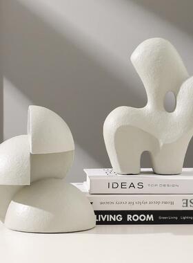 简约抽象书桌家立体设摆件CF121004客厅居软装样板房电柜书柜小摆