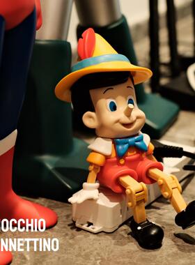 怀旧童年老友木偶奇遇记匹诺曹公仔模型手办摆件