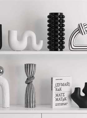 摆件品酒高级小众轻客厅简约软装饰个性现代感电视柜贝子艺家居奢