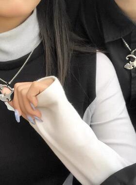 tching Couple Necklace Simple Friendship Gift Couple Jewelry