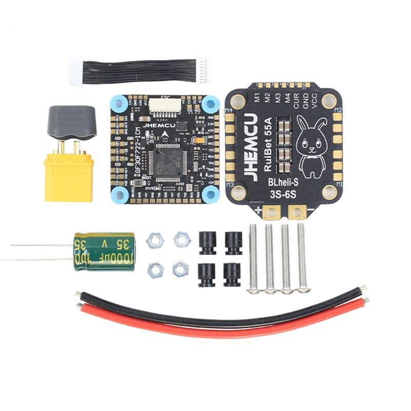 FPV穿越机 F7飞塔JHEMCU津航F722飞控 45A55A四合一电调 FPV 3-8S - 图3