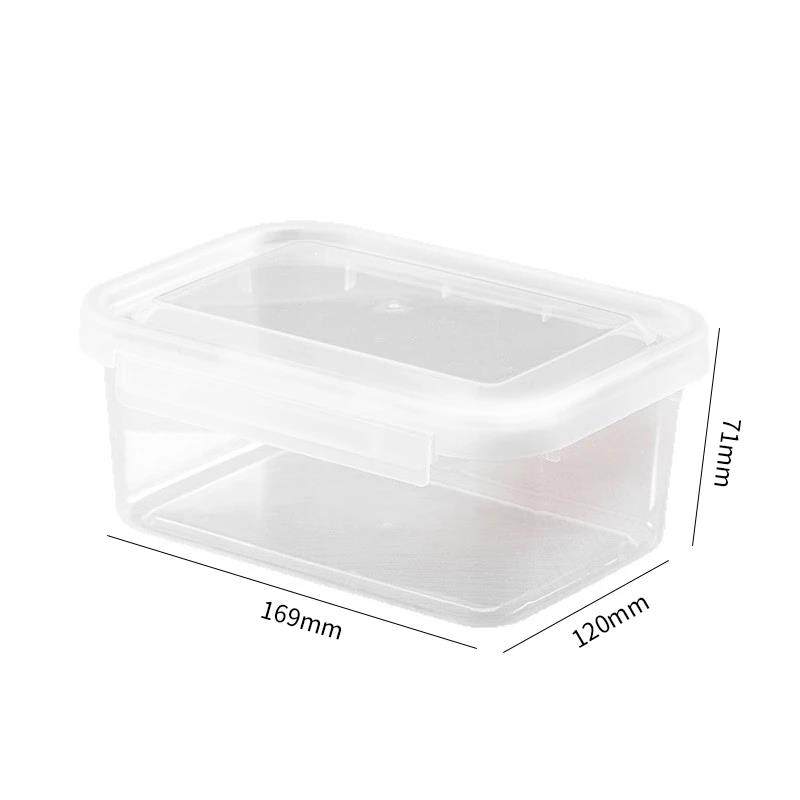 单扣连盖密封保鲜盒家用冰箱整理收纳盒大容量冻肉储物果蔬分装盒,淘宝优惠券,粉丝福利购,淘宝优惠卷