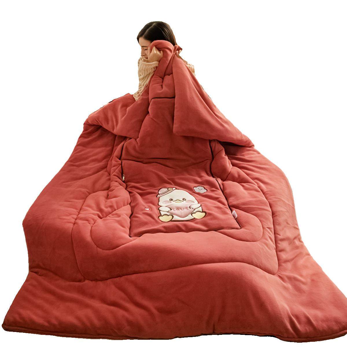 超厚车载抱枕被子两用车载靠垫枕头被办公室沙发折叠午睡空调被,淘宝优惠券,粉丝福利购,淘宝优惠卷