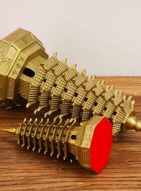 铜文昌塔摆件九层十三层室八卦133文客塔厅书房办公摆昌件