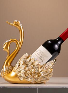 马到成功红酒架摆件轻奢高档客厅电视柜酒柜装饰搬家乔迁新居礼品