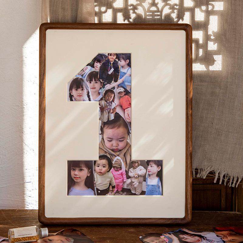 小红书宝宝一周年成长纪念照相框儿童12个月记录照片相册周岁礼物,淘宝优惠券,粉丝福利购,淘宝优惠卷