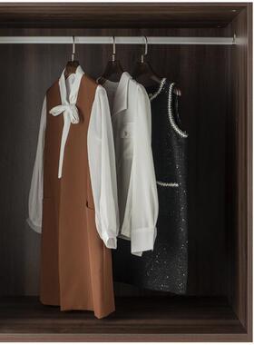 现代样板房衣帽间件软装全屋家tb-69314居样展软装厅板间摆衣柜装