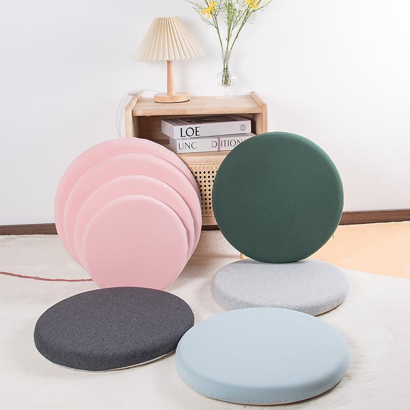 Round memory foam cushion, slow rebound, thickened round chair, round stool cushion, round seat cushion, bay window round cushion, floor mat