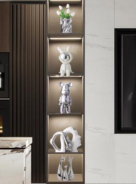 家里摆件房间招财桌红酒架小装饰暴力熊工艺礼品摆饰摆设高端大气