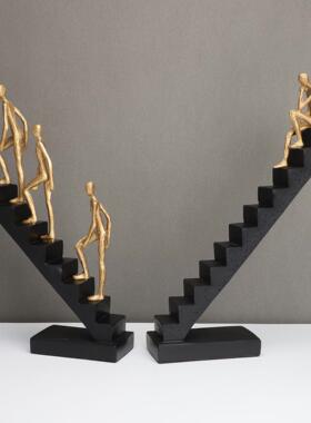 现者代约简树脂攀登样板房办公室卧室客厅餐厅直电视柜饰品摆A111