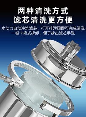 精瑞特立式全屋中央净水器家用直饮大流量农村黄泥水井水过滤器