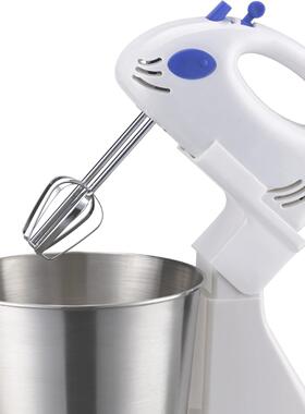 灿欣小型台式打蛋器家用食用级PP可拆卸电动打发器鸡蛋奶油和面机