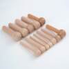 Iwood 8mm-20mm log color hole board matchsticks multi-size solid wood wooden accessories