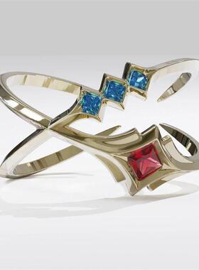 FF4终幻想4拉哈提亚印象戒指命运交织开口指环小众饰品