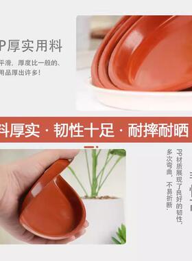 特大号托盘接水盘花盆底座塑料树脂超大号圆形花盆底托盆垫加厚
