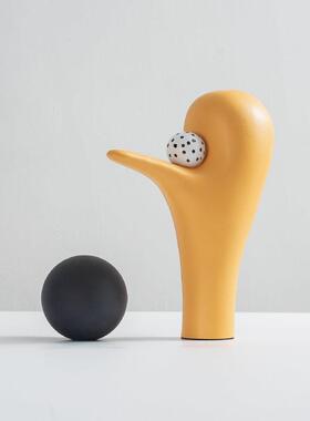 简约现代客厅电视柜装饰摆饰新家轻奢高档酒柜摆设办公室书柜软装