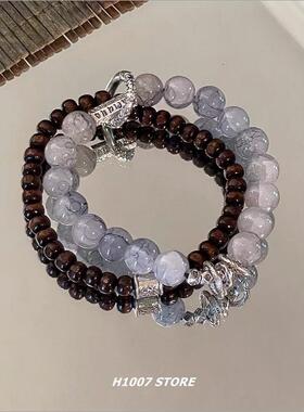 「芙清欢」轻奢串珠手链女新中式复古国风小众精致学生闺蜜手饰品