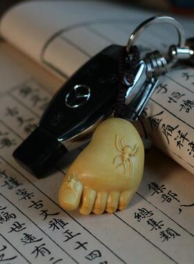 小叶黄杨木雕手把件实木文玩饰品把玩雕刻工艺礼品摆饰长辈礼品知