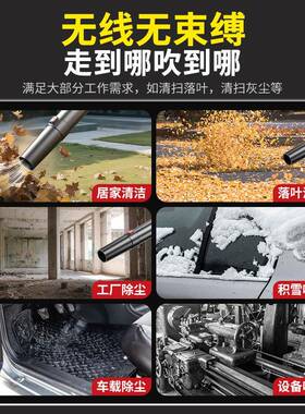 艾锐盾手持充电式吹风机强力除尘鼓风机家用锂电池小型工业吸尘器