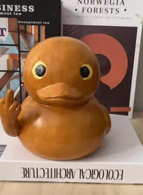 跨JH-20240境新品防木纹鸭子 手 大中小单手大中子小鸭树脂工双艺