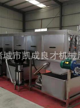 2023月喷0064淋无死角周转筐清洗洗中压四央清厨房洗筐机