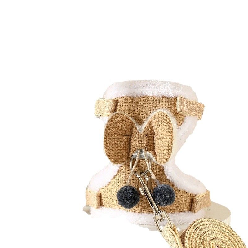 厂家代发蝴蝶结防挣脱胸背带外出遛猫绳猫链遛猫牵引绳猫咪牵引绳,淘宝优惠券,粉丝福利购,淘宝优惠卷