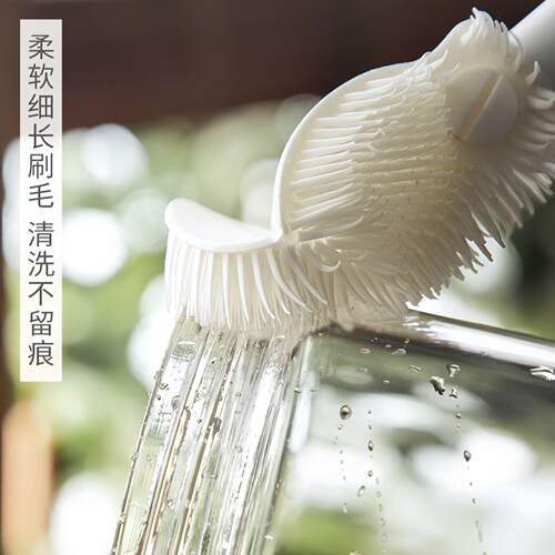 Wholesale Long-Handle Baby Bottle Cleaning Brush with Foldab - 图2