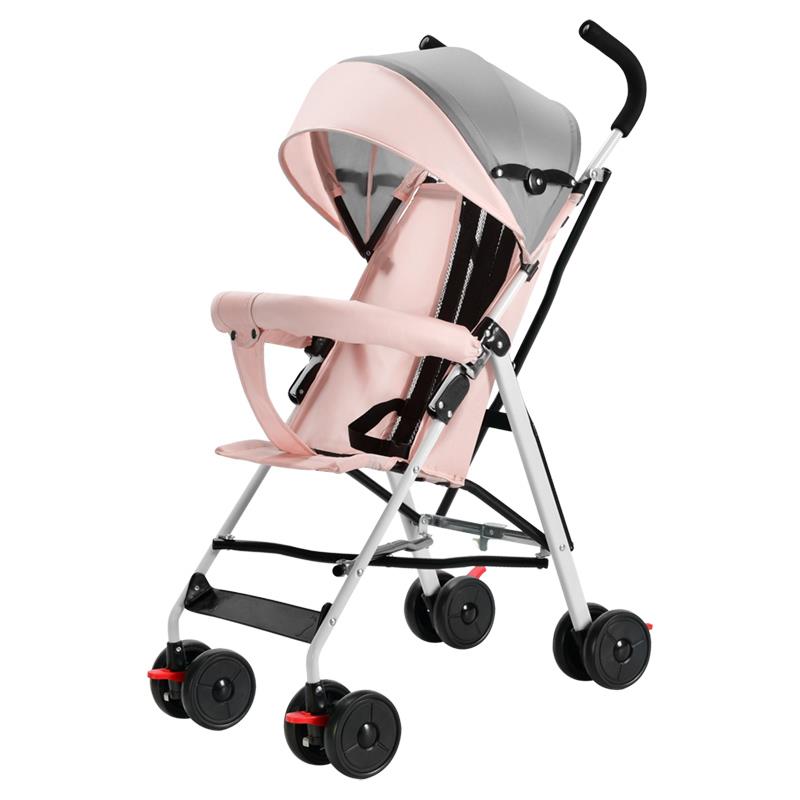 婴儿推车可坐可躺超轻便简易折叠便携式小手推车儿童小‮好孩子͙-图3