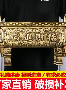 陶瓷特大号彷古四足方鼎香炉室内供佛香炉上香家用寺庙供财神香炉