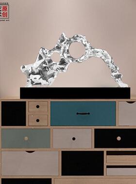 高档树脂装饰摆设 仿琉璃陈设艺术品 酒店大堂软装摆件